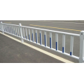 Blue and White Roadway Steel Civil Road Barrier